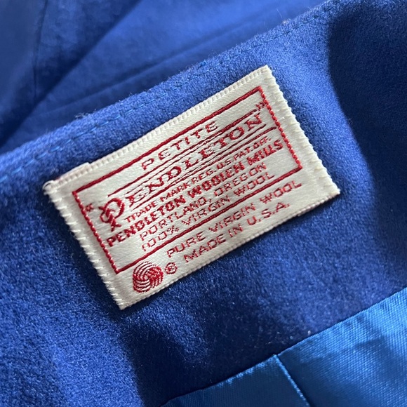 Pendleton Women’s Vintage Petite 100% Wool Blazer. - Picture 7 of 10